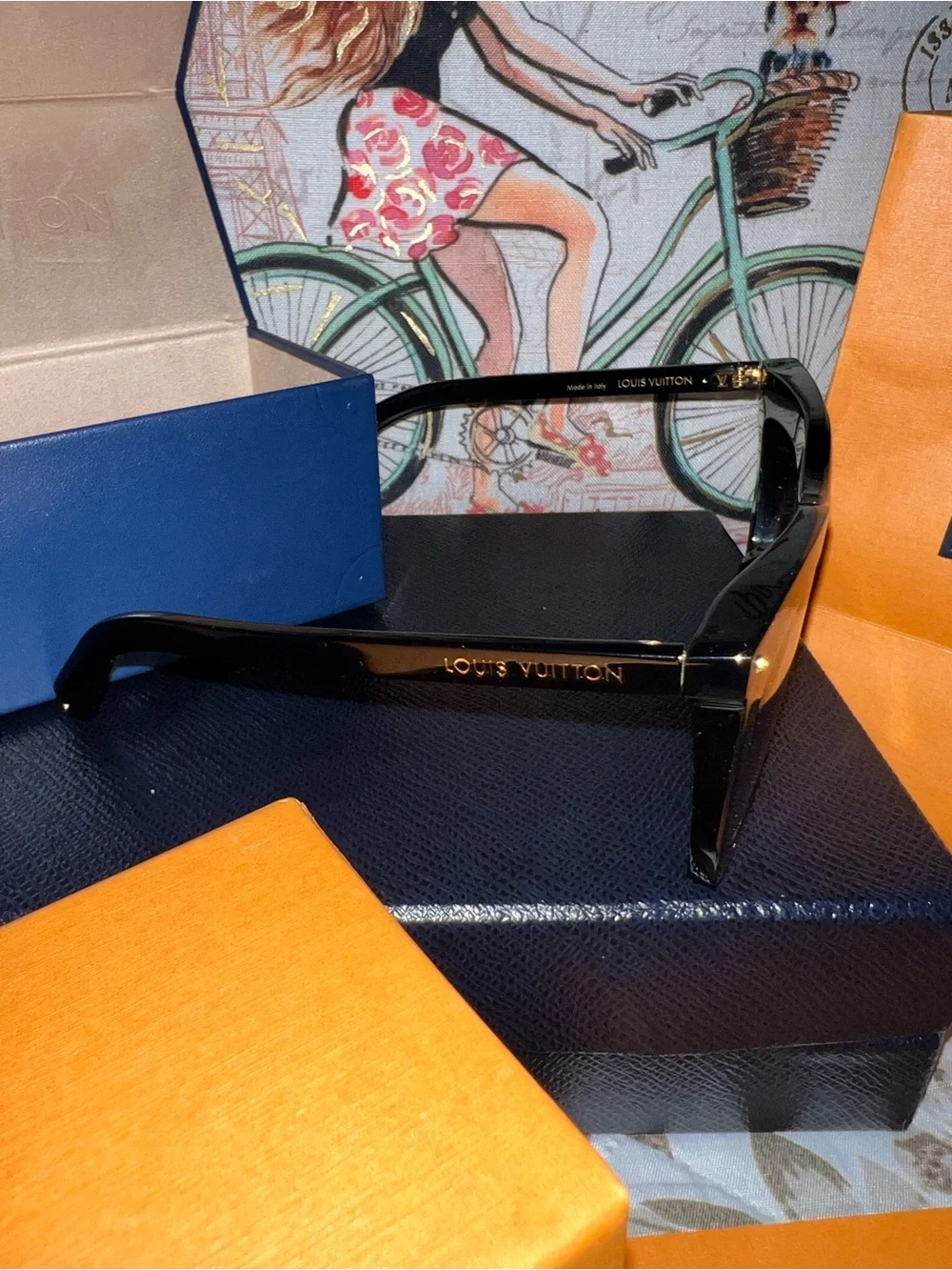 Louis Vuitton acetate fronts